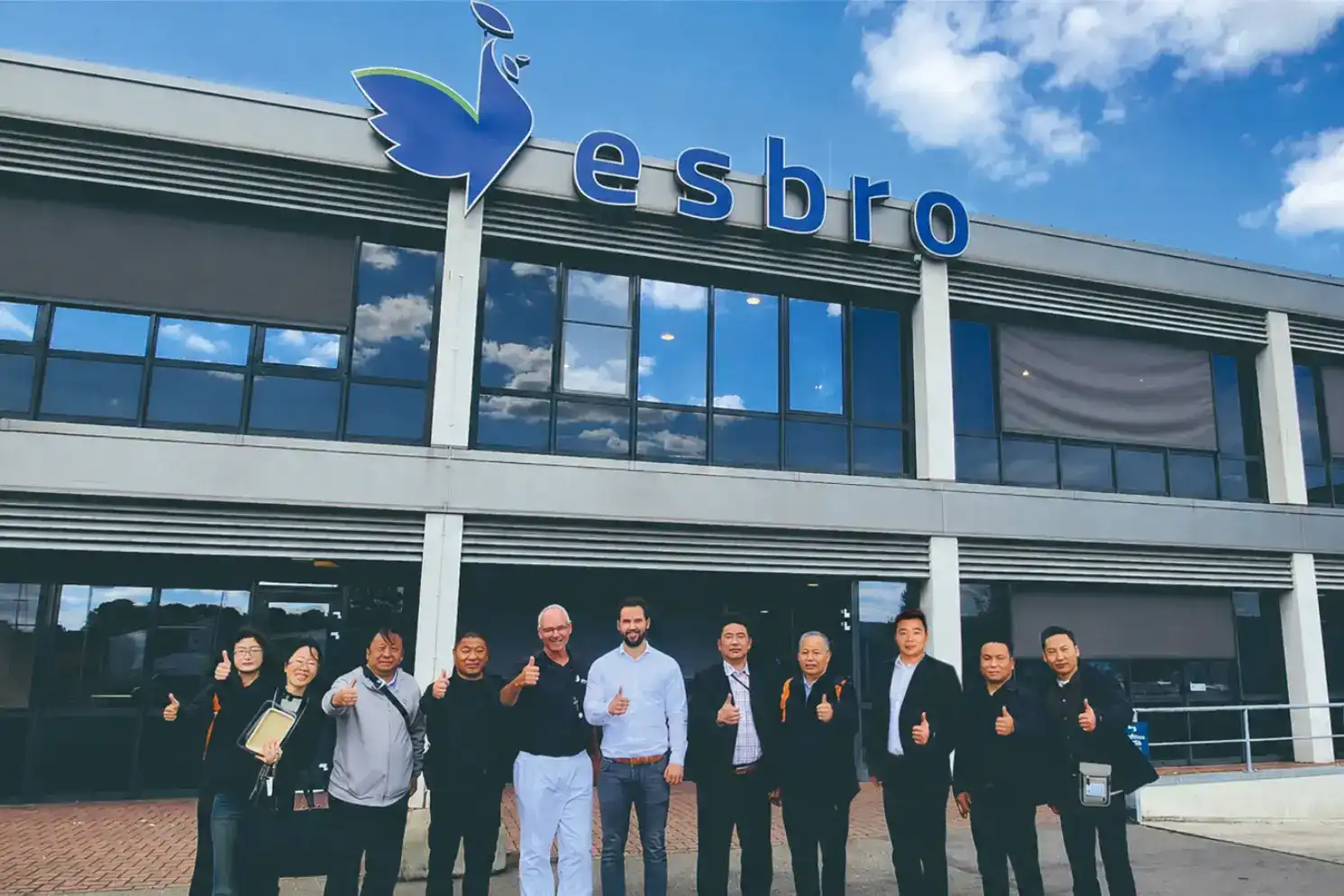 General Manager Li Fuyi visited Esbro, a subsidiary of the German PHW Group (the Netherlands' newest and largest slaughterhouse).