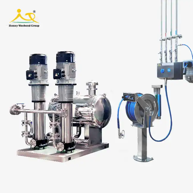 High Pressure Spray Station